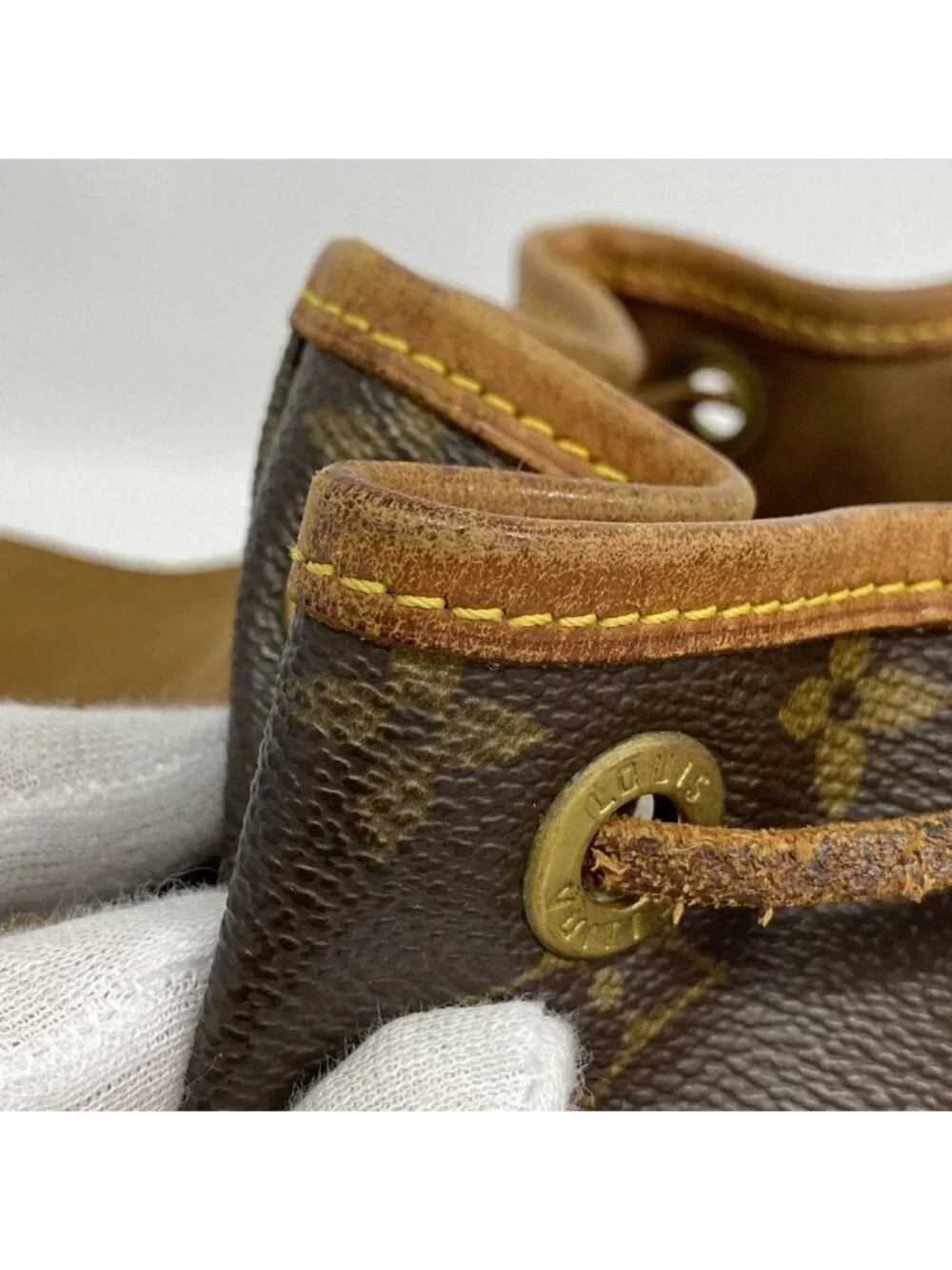 Louis Vuitton Backpack Monogram Mini Montsouris Brown